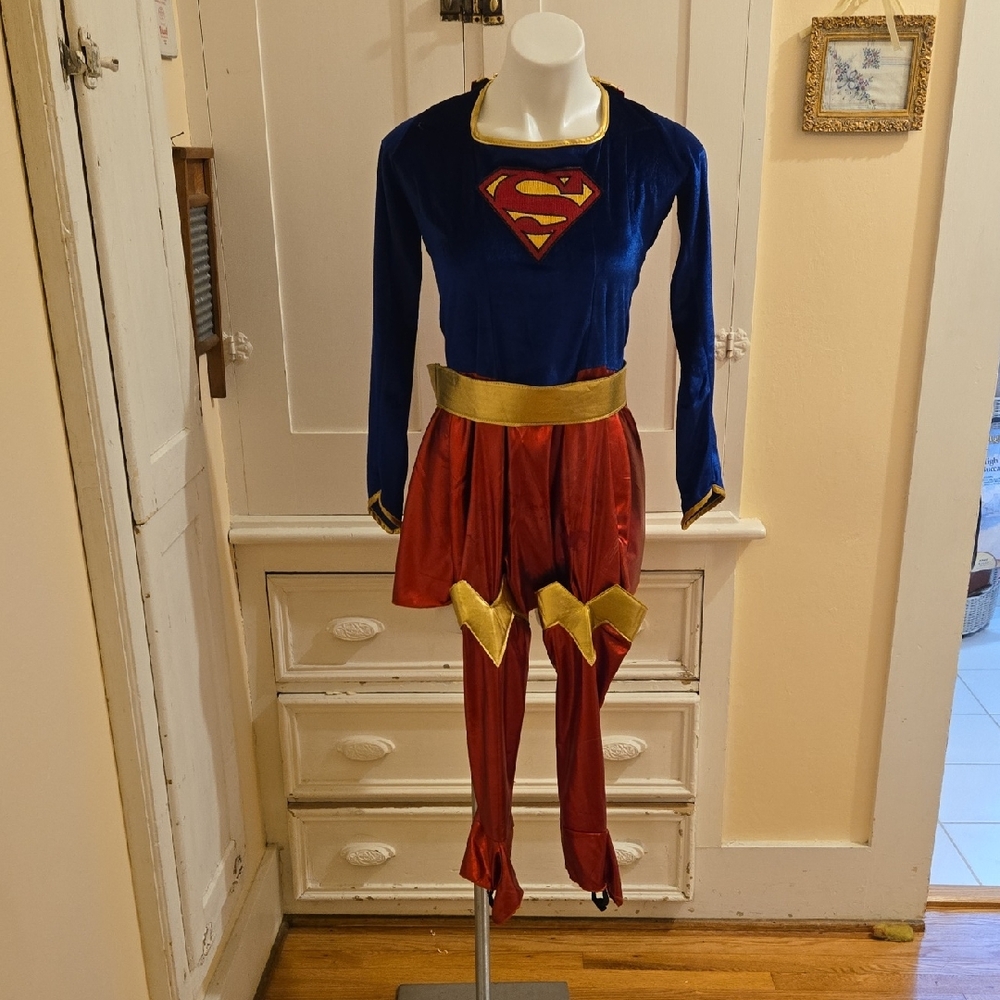 Rubie's Supergirl Style Costume - Blue, Red, Gold